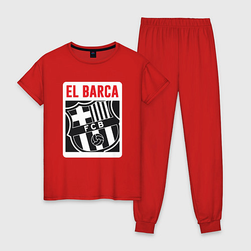 Женская пижама El Barca / Красный – фото 1