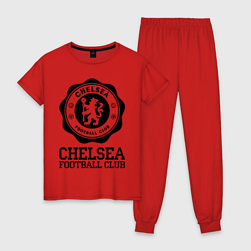 Женская пижама Chelsea FC: Emblem / Красный – фото 1