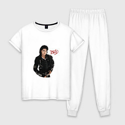 Женская пижама BAD Майкл Джексон