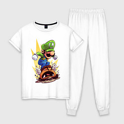Женская пижама Angry Luigi