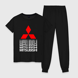 Женская пижама MITSUBISHI МИЦУБИСИ МИТСУБИСИ МИЦУБИШИ LOGO STYLE