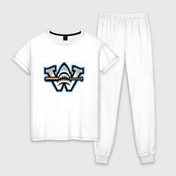 Женская пижама Wilmington sharks - baseball team