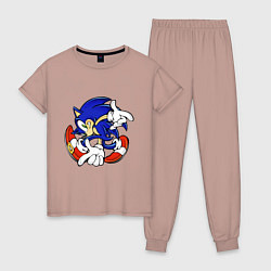 Женская пижама Blue Hedgehog