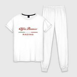 Женская пижама Alfa Romeo racing - logo