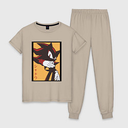 Женская пижама Ёж Шэдоу 006