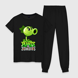 Женская пижама Plants vs Zombies Горохострел