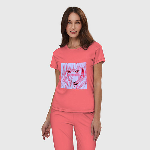 Женская пижама Марин Китагава / Коралловый – фото 3