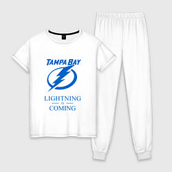 Женская пижама Tampa Bay Lightning is coming, Тампа Бэй Лайтнинг