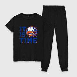 Женская пижама It Is New York Islanders Time Нью Йорк Айлендерс
