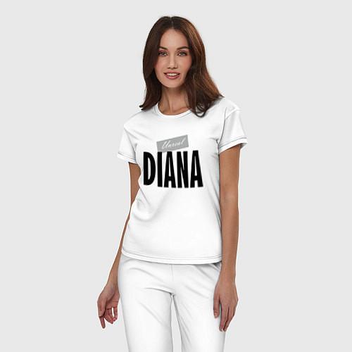 Женская пижама Unreal Diana / Белый – фото 3