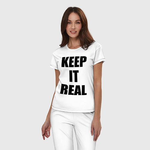 Женская пижама Keep it real / Белый – фото 3