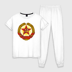 Женская пижама Герб СССР без надписей