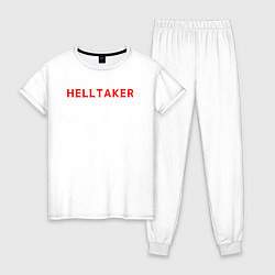 Женская пижама Helltaker logo