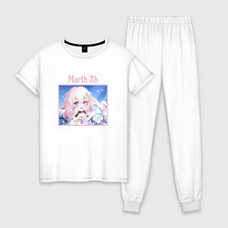 Женская пижама Улыбка 7 марты Honkai star rail