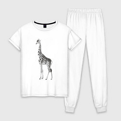 Женская пижама Грация жирафа