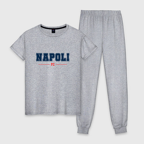 Женская пижама Napoli FC Classic / Меланж – фото 1