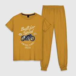 Женская пижама Vintage Moto
