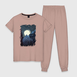 Женская пижама Джип и пропасть