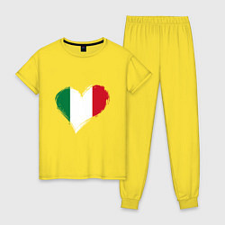 Женская пижама Сердце - Италия