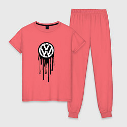 Женская пижама Volkswagen - art logo