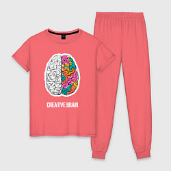 Женская пижама Creative Brain