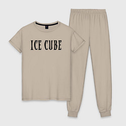 Женская пижама Ice Cube - logo