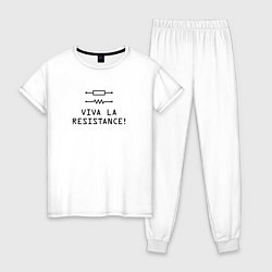 Женская пижама Viva la resistance
