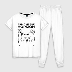 Женская пижама Bring Me the Horizon - rock cat
