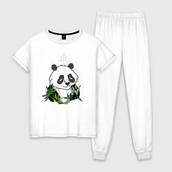 Женская пижама Спящая панда ZZZ