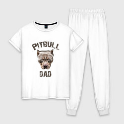 Женская пижама Pitbull dad
