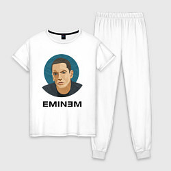Женская пижама Eminem поп-арт