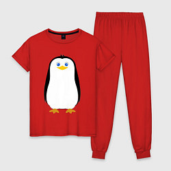 Женская пижама Красивый пингвин