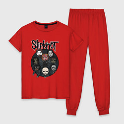 Женская пижама Slipknot art fan