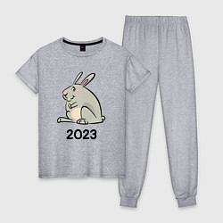 Женская пижама Большой кролик 2023