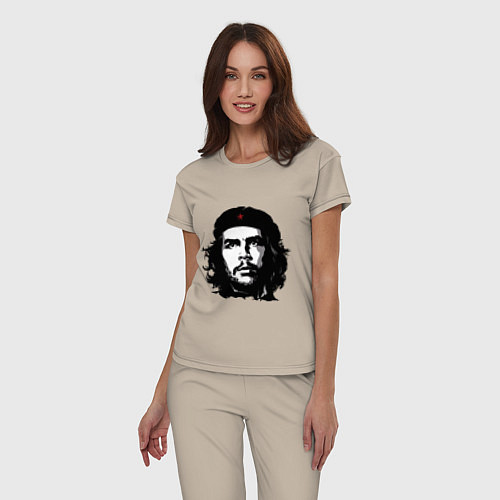 Женская пижама Ernesto Che Guevara / Миндальный – фото 3