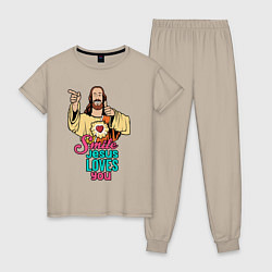 Женская пижама Jesus Christ love u