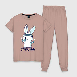 Женская пижама Gym bunny