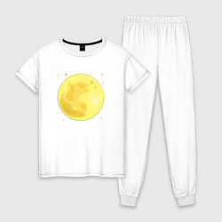 Женская пижама Луна и звезды