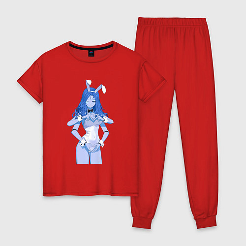 Женская пижама Ранни зайчик - Elden Ring / Красный – фото 1
