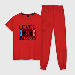 Женская пижама Level 8 unlocked