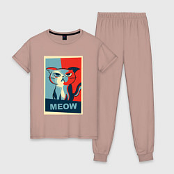 Женская пижама Meow obey