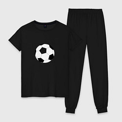 Женская пижама Футбольный мячик