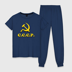 Женская пижама СССР серп и молот