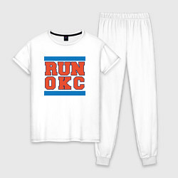 Женская пижама Run Oklahoma City Thunder