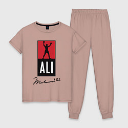 Женская пижама Muhammad Ali boxer