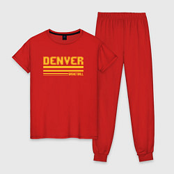 Женская пижама Basketball Denver