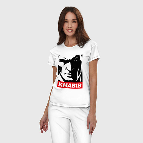Женская пижама Obey Khabib / Белый – фото 3