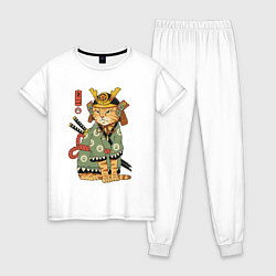 Женская пижама Samurai battle cat