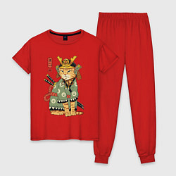 Женская пижама Samurai battle cat