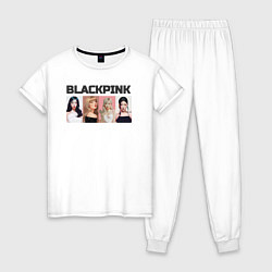 Женская пижама Корейская группа Blackpink, анимационный стиль